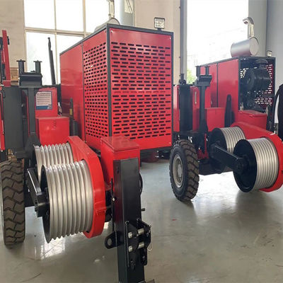 GS90 Гидравлический тягач и натягиватель для оборудования для натягивания воздушных линий электропередач