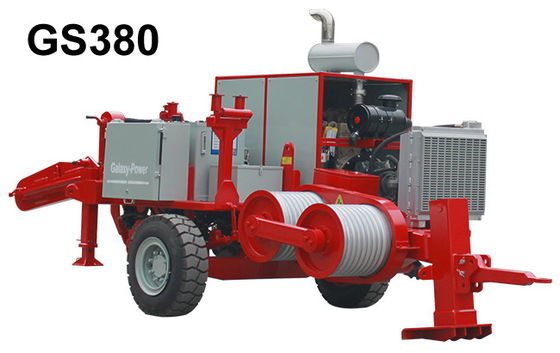 Передающая линия ГС380 440кв 590хп шнуруя гидравлический шкив Кумминс Энгине