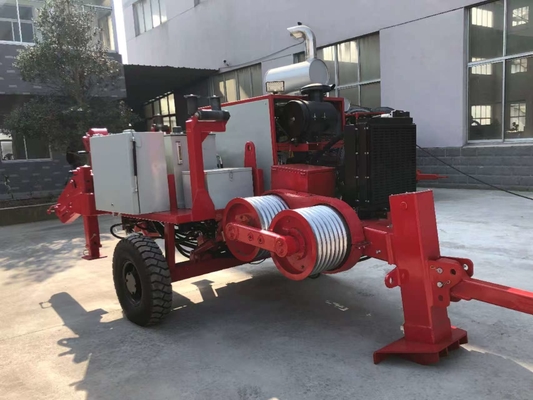 Дизельная линия оборудования GL2x50 10T передающей линии 330KV надземная шнуруя оборудование