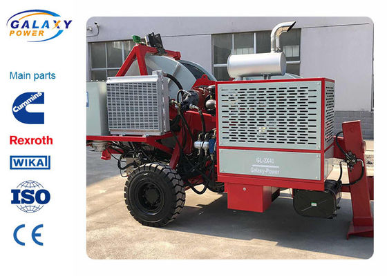 Прочное оборудование Тенсионер Кумминс Энгине гидравлическое для надземных линий электропередач