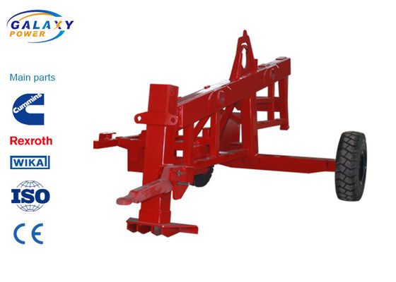 Тяга 90кН гидравлического шкива Кумминс 118кв 158хп двигателя максимальная прерывистая