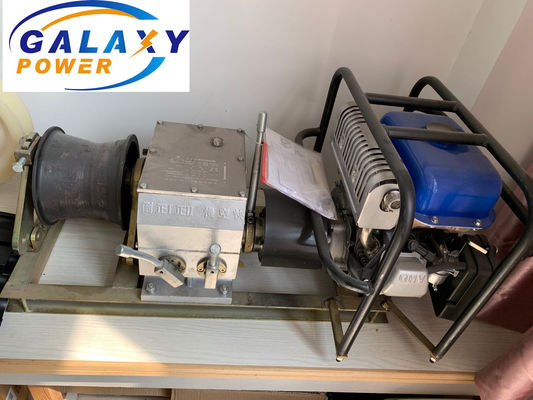 Быстрый газовый двигатель вал приводят 5 тонн бензиновый двигатель приводят кабельный тягач винт