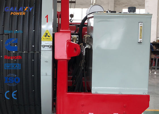 напряжение 2x45/1x90kN Макс гидравлического Tensioner 77kw 103hp imported Engine прерывистое шнуруя оборудование