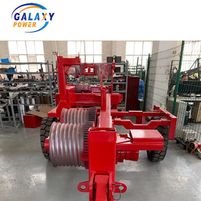 Оборудование для интенсификации тягателей линий передачи для воздушных линий электропередачи Немецкий Рексрот управляющий рукоят и максимальный диаметр проводника 55 мм