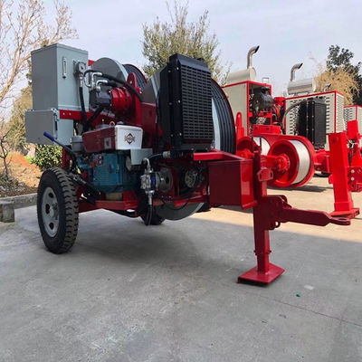 Линия электропередач Tensioner GL1X30 дизельная Макс 3T гидравлическая шнуруя оборудование