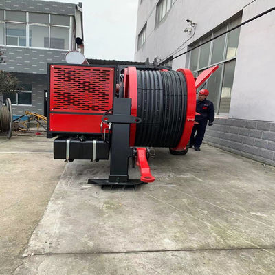Tensioner линий электропередач 2x40KN 8T передачи 220KV шнуруя оборудование