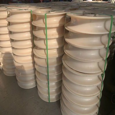 Нагрузка 40KN 660x100mm проводник 3 колес нейлона шнуруя блок