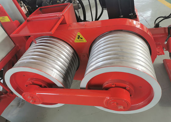 кабель 180kN 750mm электрический вытягивая машину ворота с двигателем 325hp