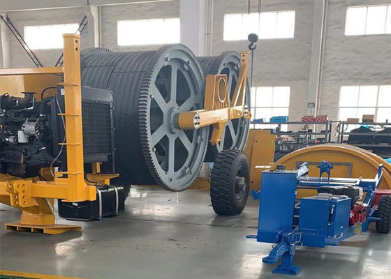 Дизельный прерывистый гидравлический охлаждать масла Tensioner кабеля 2x70KN