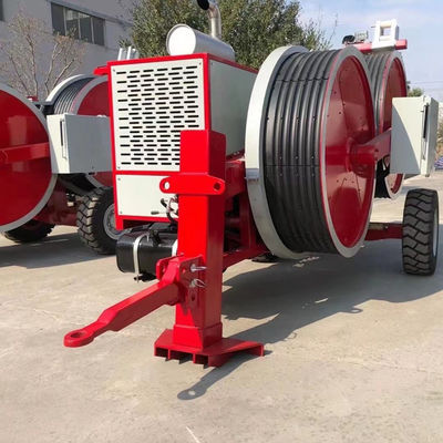 Надземная линия Tensioner кабеля 4Ton дизельный гидравлический шнуруя оборудование