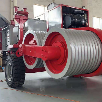 16Ton линия электропередач проводников Tensioner 4 надземная шнуруя оборудование