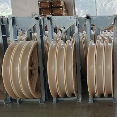 916x110mm проводник шкива нейлона 3 колес всеобщий шнуруя блок