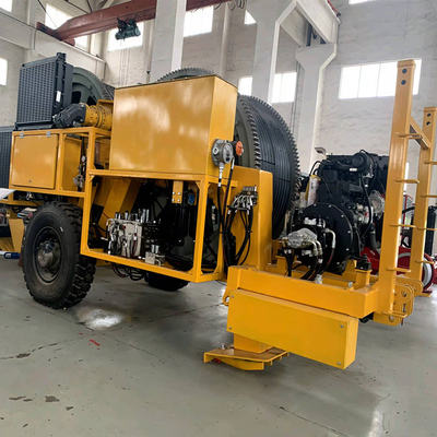 Tensioner кабеля проводника GL2x70KN близнеца 500KV гидравлический шнуруя машину