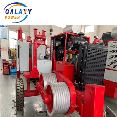 Дизельная передающая линия 77kw 103hp 400mm Bull 4Ton шнуруя оборудование